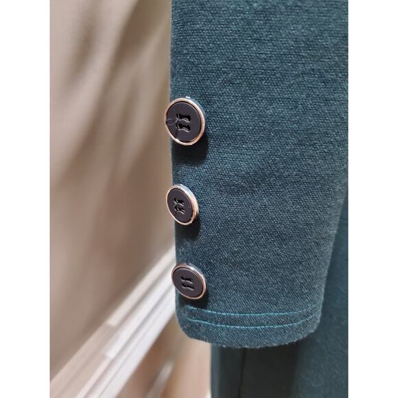 Grace Karin Women's Green Polyester Long Sleeve Casual Knee Length Dress Size M - Picture 5 of 14